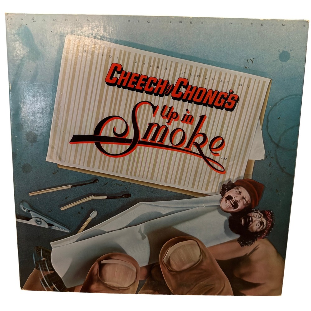 Cheech & Chong Up in Smoke Soundtrack Vinyl 1978 Warner BSK 3249 FIRST PRESSING